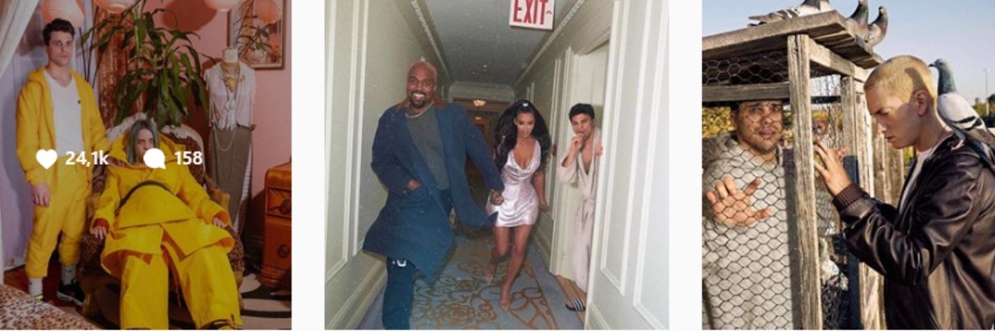 Incruste photos de stars - header