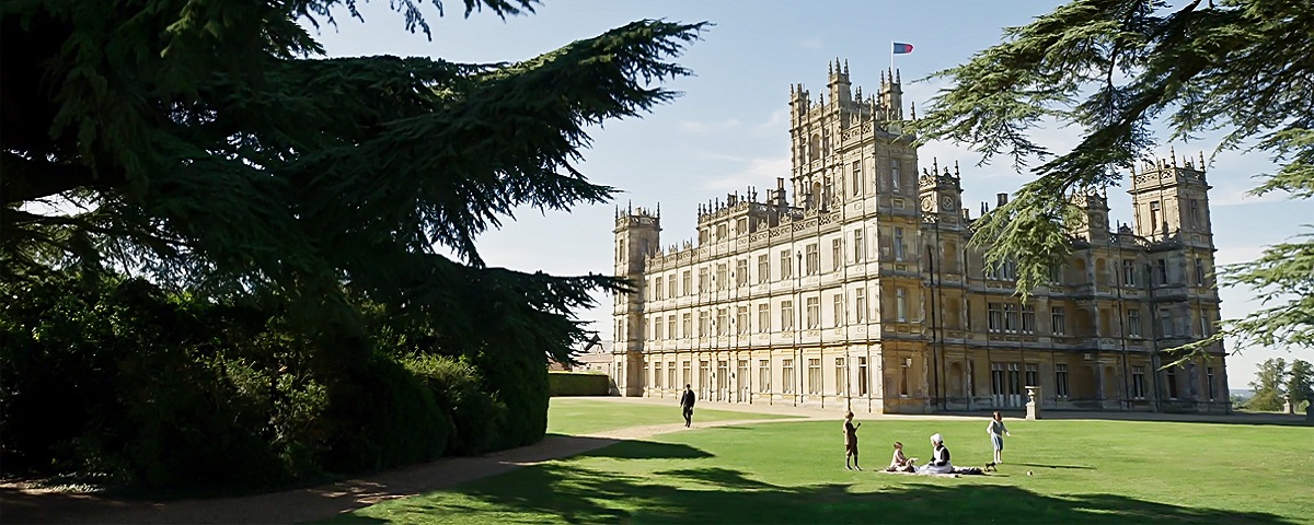 Downton abbey château