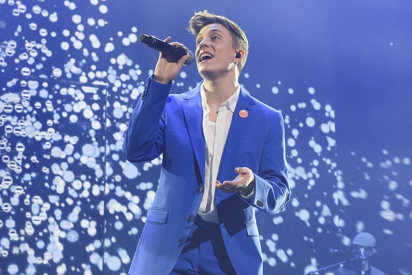 Loïc Nottet met le feu au Sportpaleis