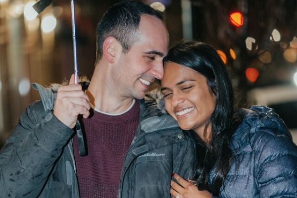 Cette demande en mariage fait fondre la toile