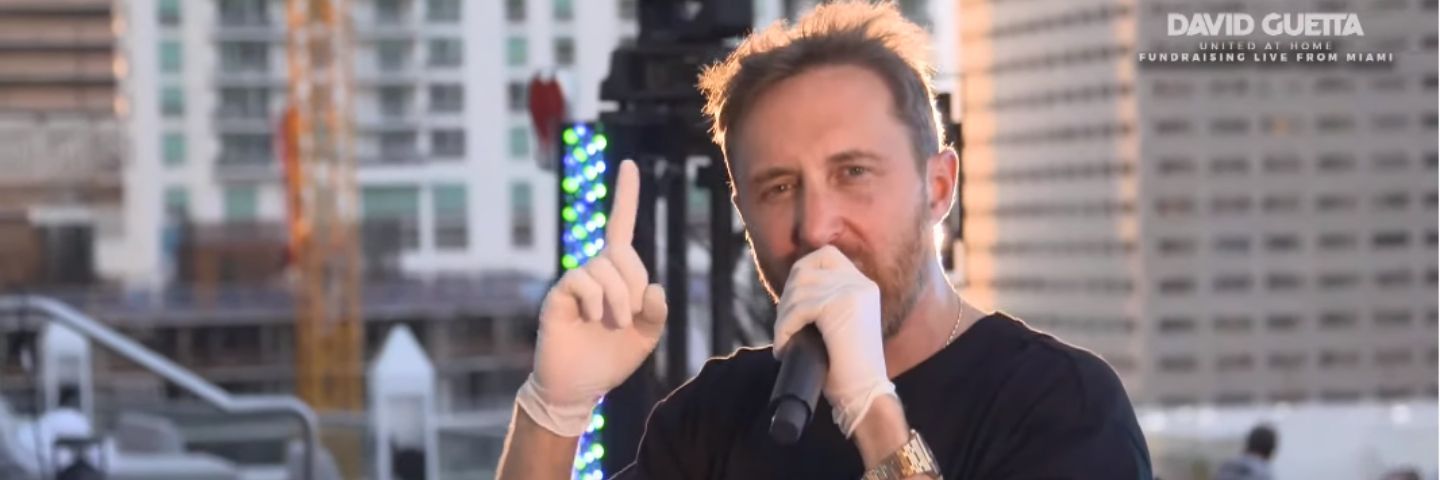 David guetta united at home