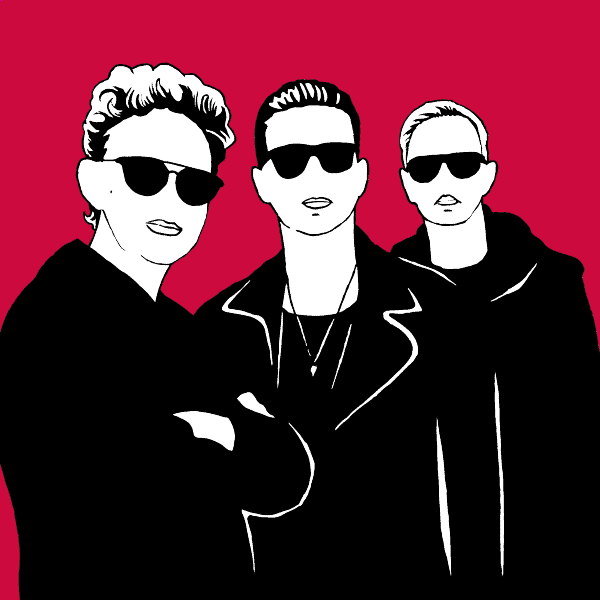 Depeche Mode - illustration
