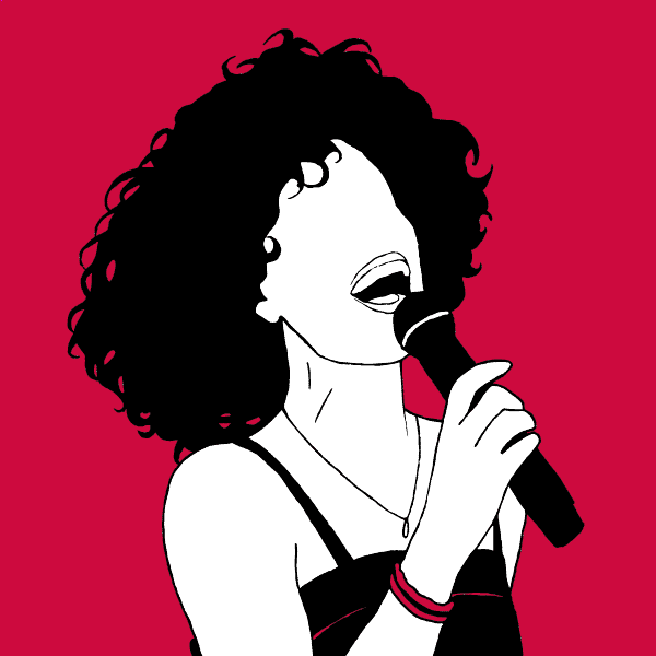 Whitney Houston - illustration