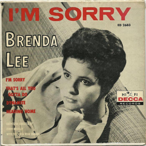 I'm Sorry Brenda Lee
