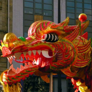 Les Chinois fêtent l'année du Dragon.