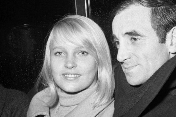 Charles Aznavour et Ulla Thorsell