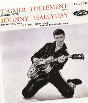 1960 premier disque Johnny Hallyday
