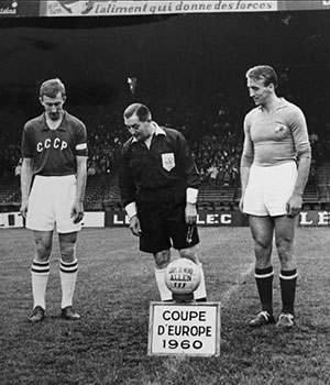 1960 premier championnat europe football carré