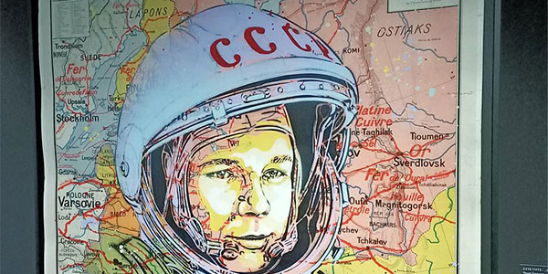 1961 premier vol de Youri Gagarine - banner