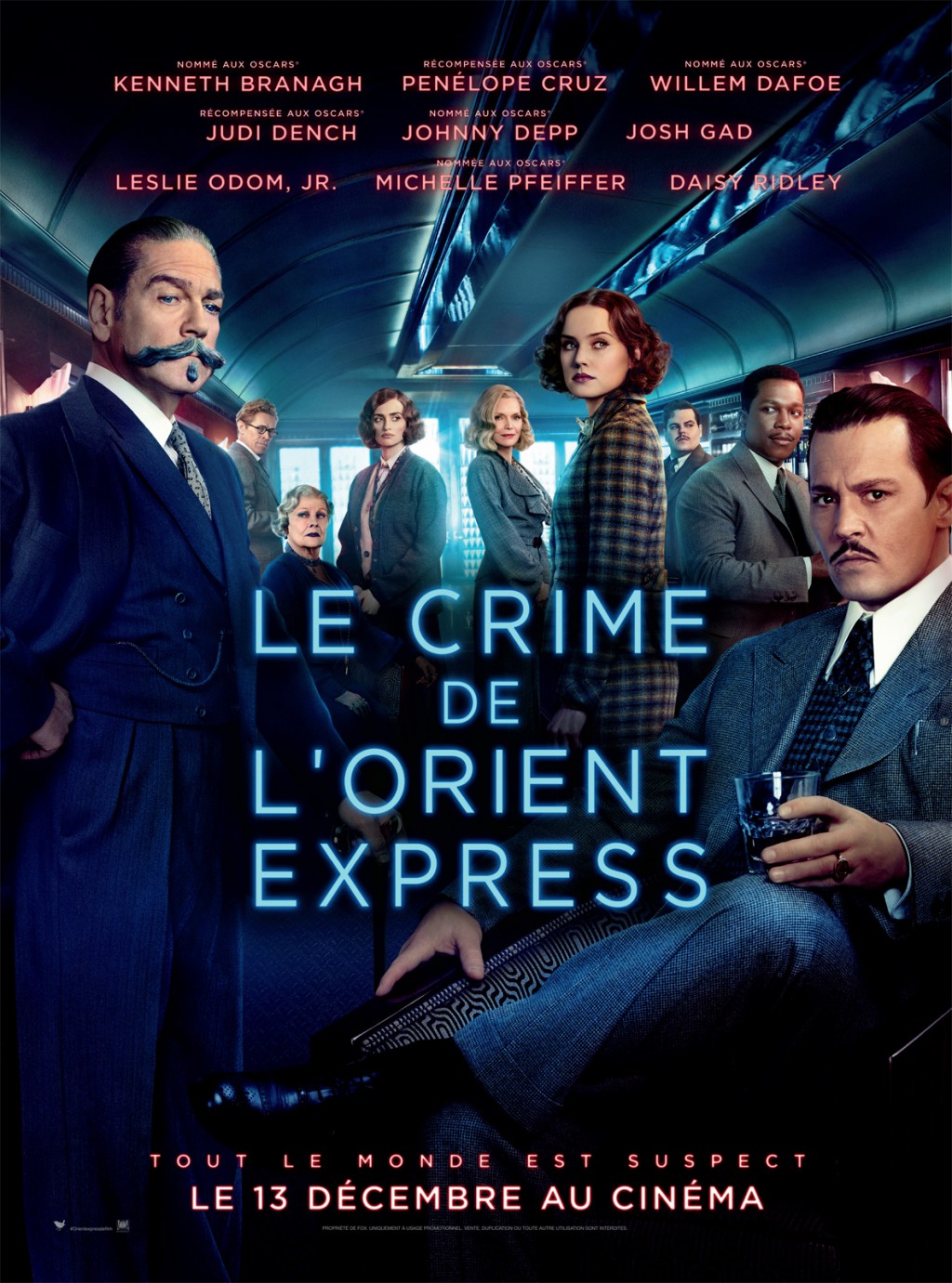 affiche du film "Le Crime de l'Orient-Express"