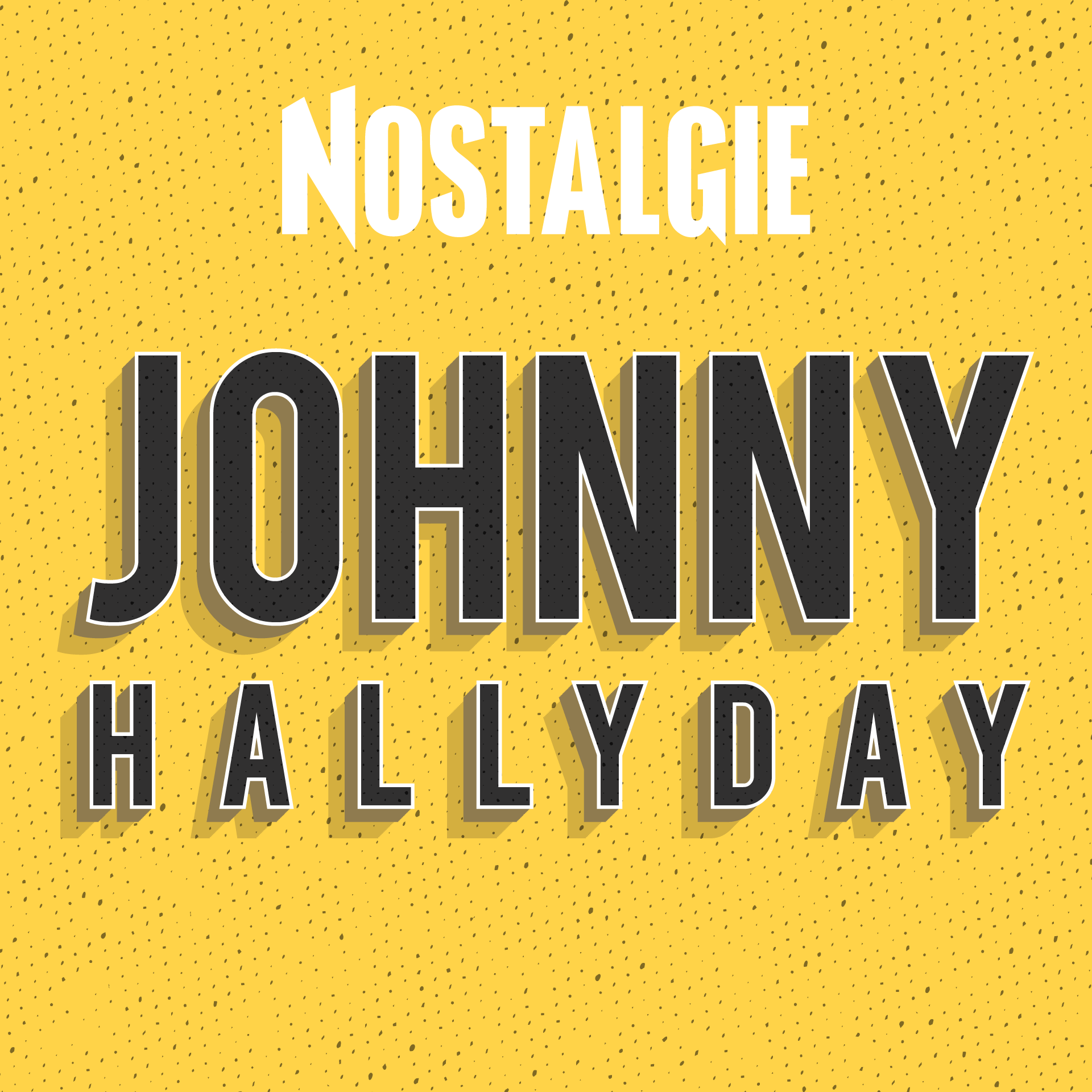 Cover Nostalgie Hallyday