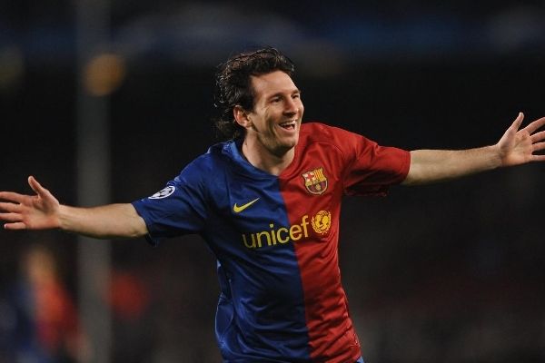 Le portrait du joueur argentin Lionel Messi