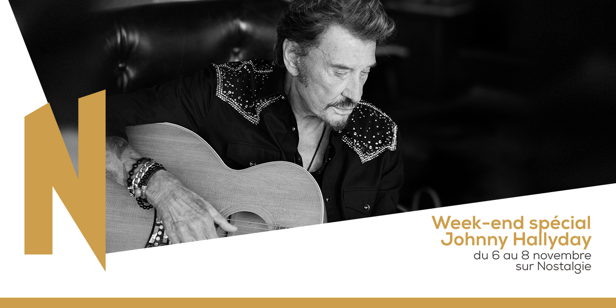Nostalgie Belgique Weekend spécial Johnny Hallyday sur Nostalgie