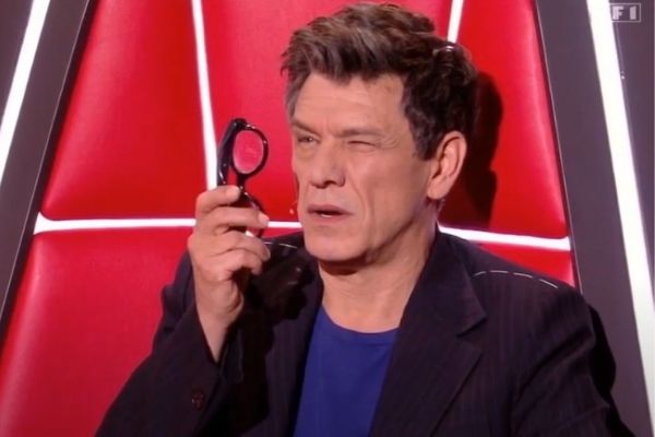 Marc lavoine lunettes the voice
