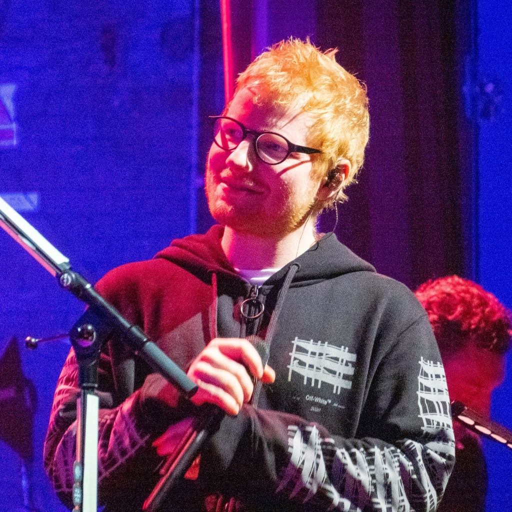 Ed Sheeran sur scène