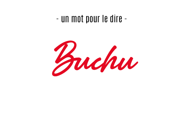 Un mot pour le dire : « Buchu »
