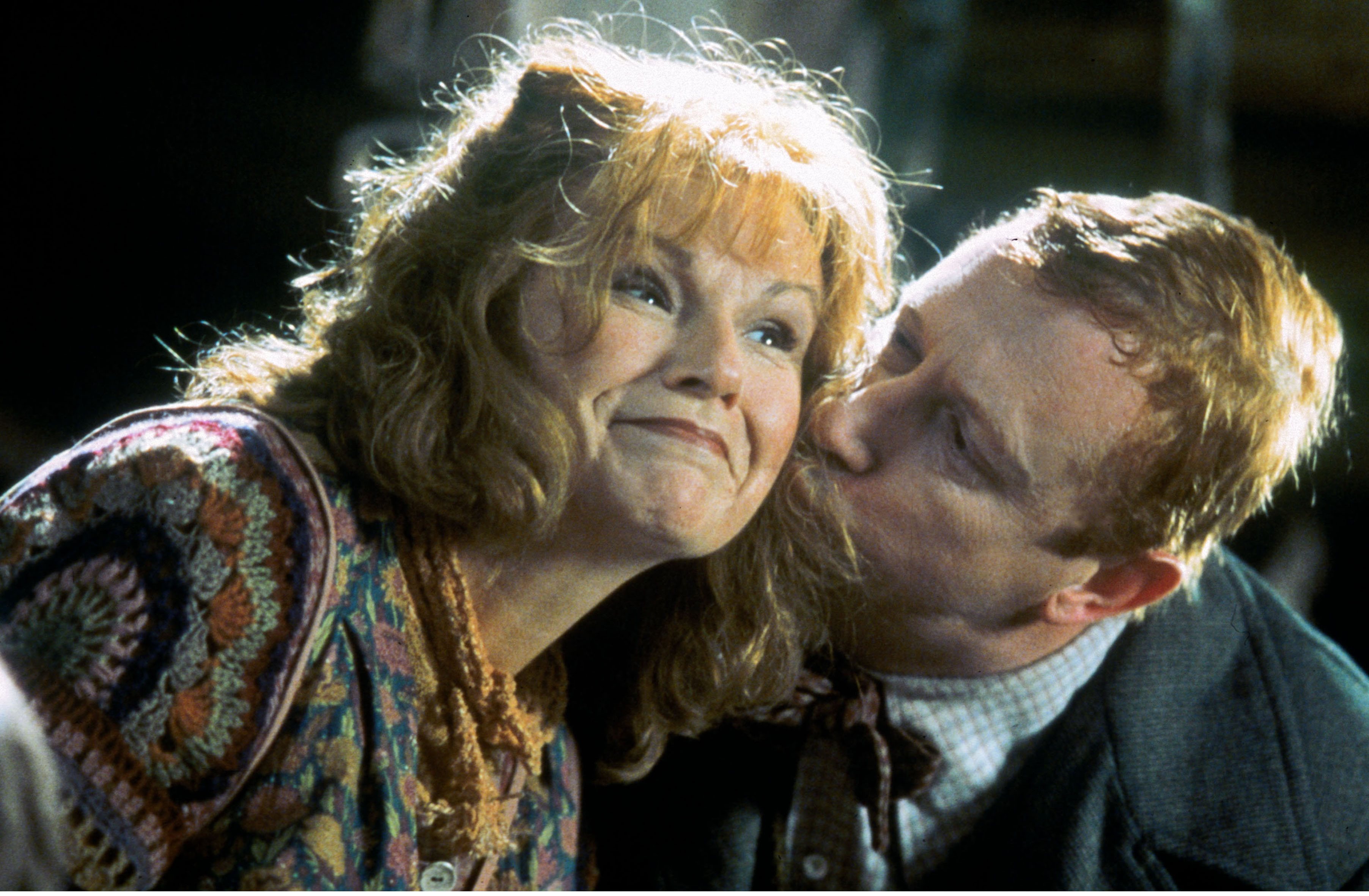 Monsieur et madame Weasley bisou