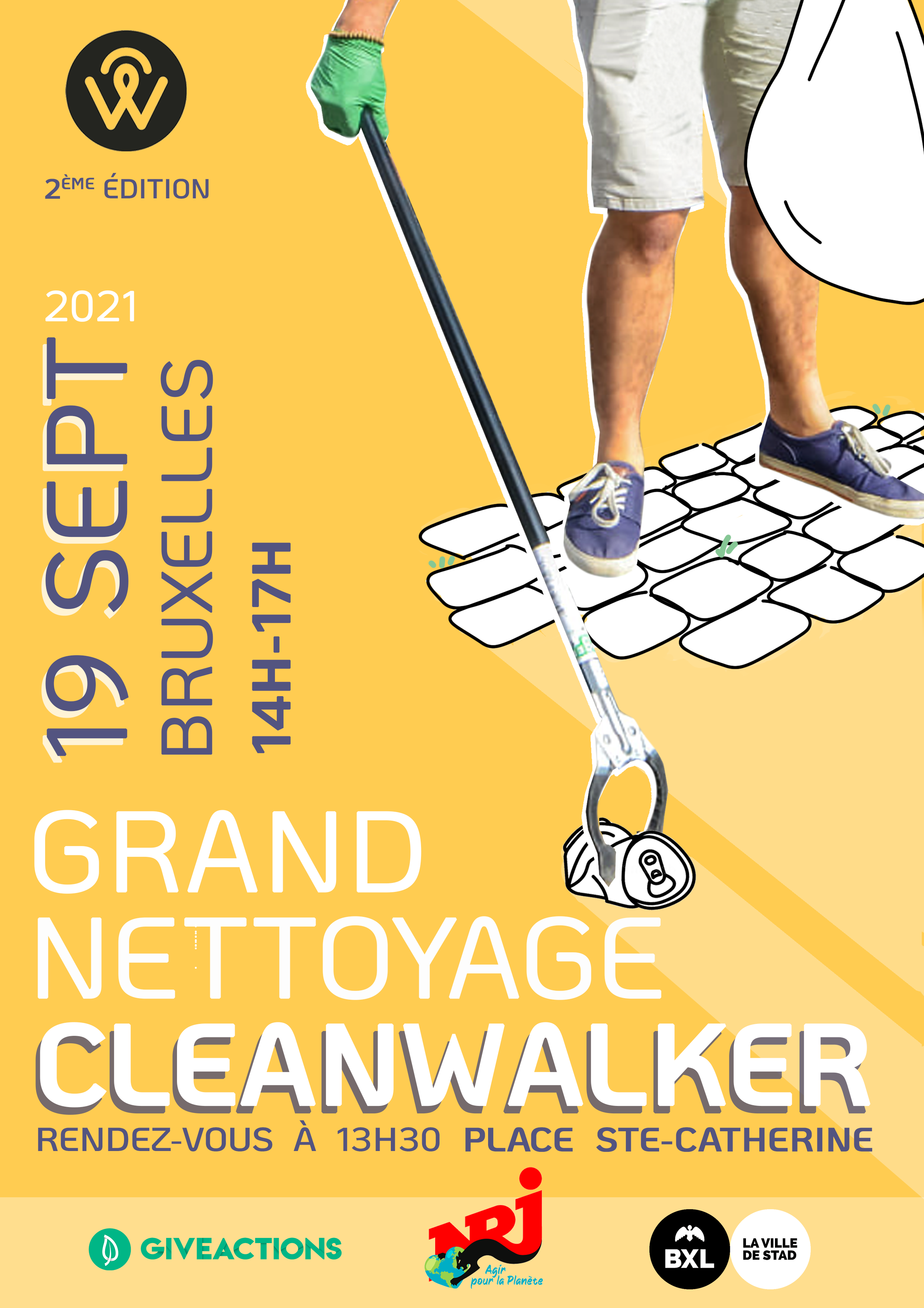 affiche clean walk 21