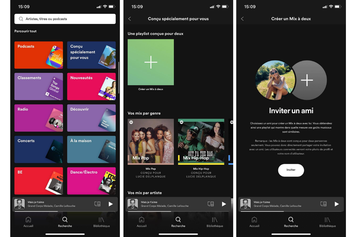 Capture Spotify Blend