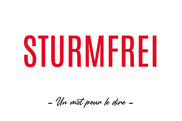 Un mot pour le dire : « Sturmfrei »