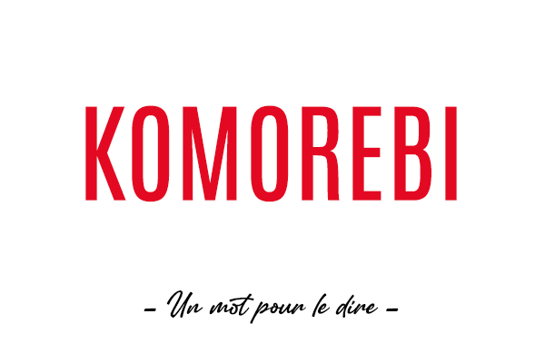 Un mot pour le dire : « Komorebi »