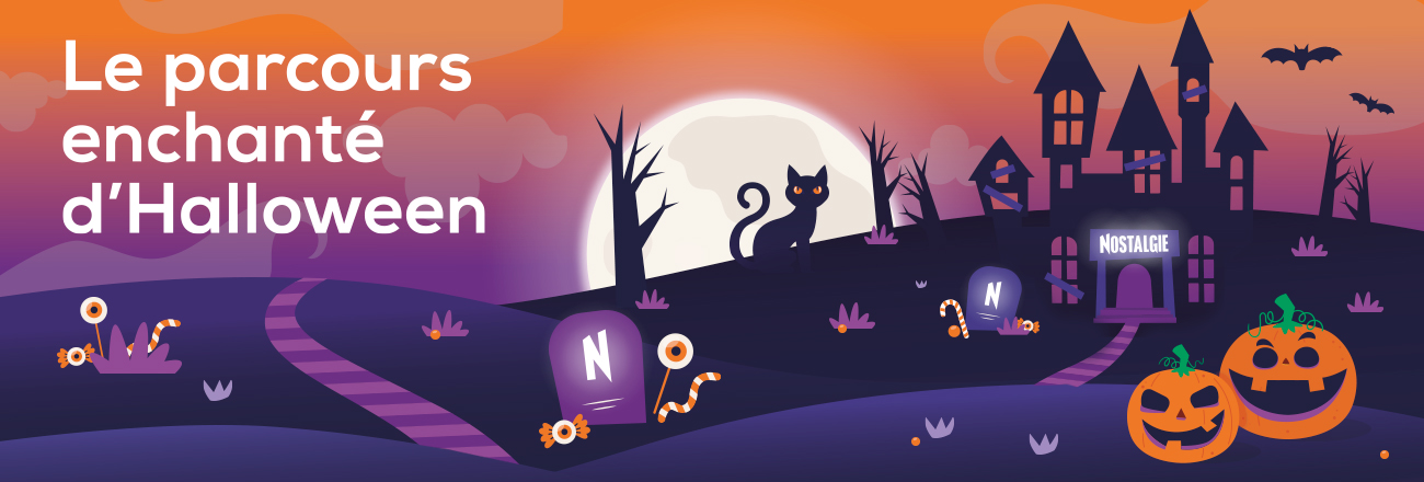Le parcours enchanté d'Halloween