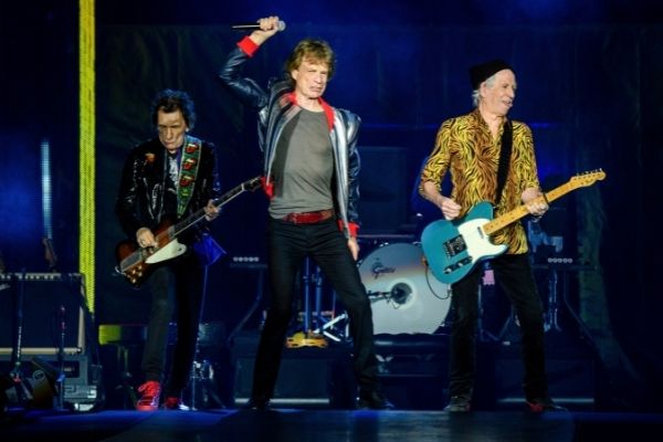 Rolling Stones a trois concert St Louis
