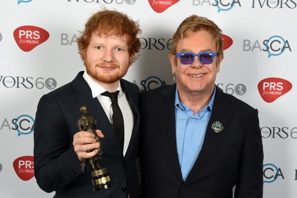 Elton John et Ed Sheeran