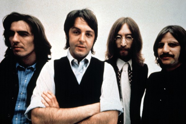 Les Beatles en 1969 gros plan
