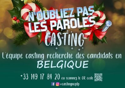 Casting n'oubliez pas les paroles