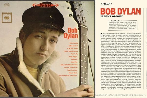 BOB DYLAN 1962