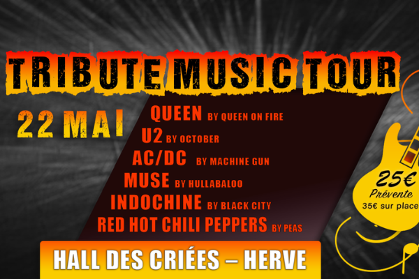 Tribute Music Tour Herve 2022 vignette