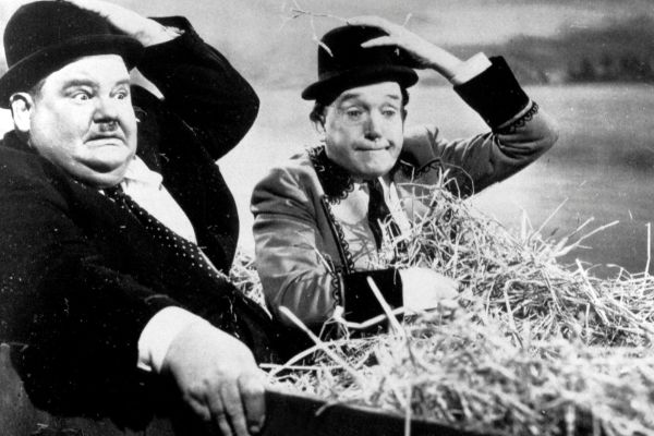 Le portrait de Laurel et Hardy