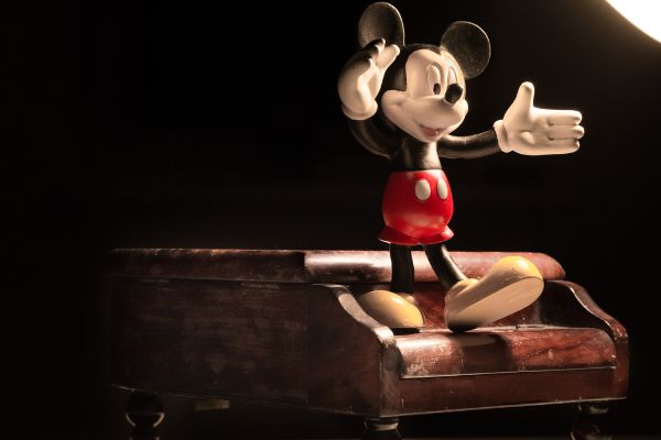 Le portrait de Mickey Mouse