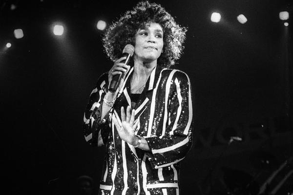 Whitney Houston en concert à Forest National en 1988