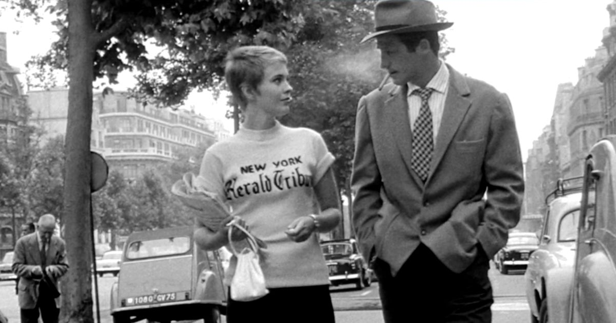 Belmondo Seberg Godard