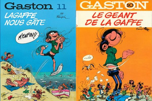L'Instant Nostalgie avec Gaston Lagaffe sur la table de chevet