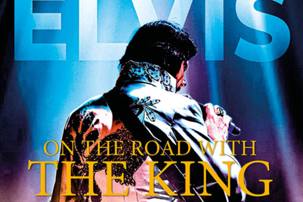 Elvis on the road with the king