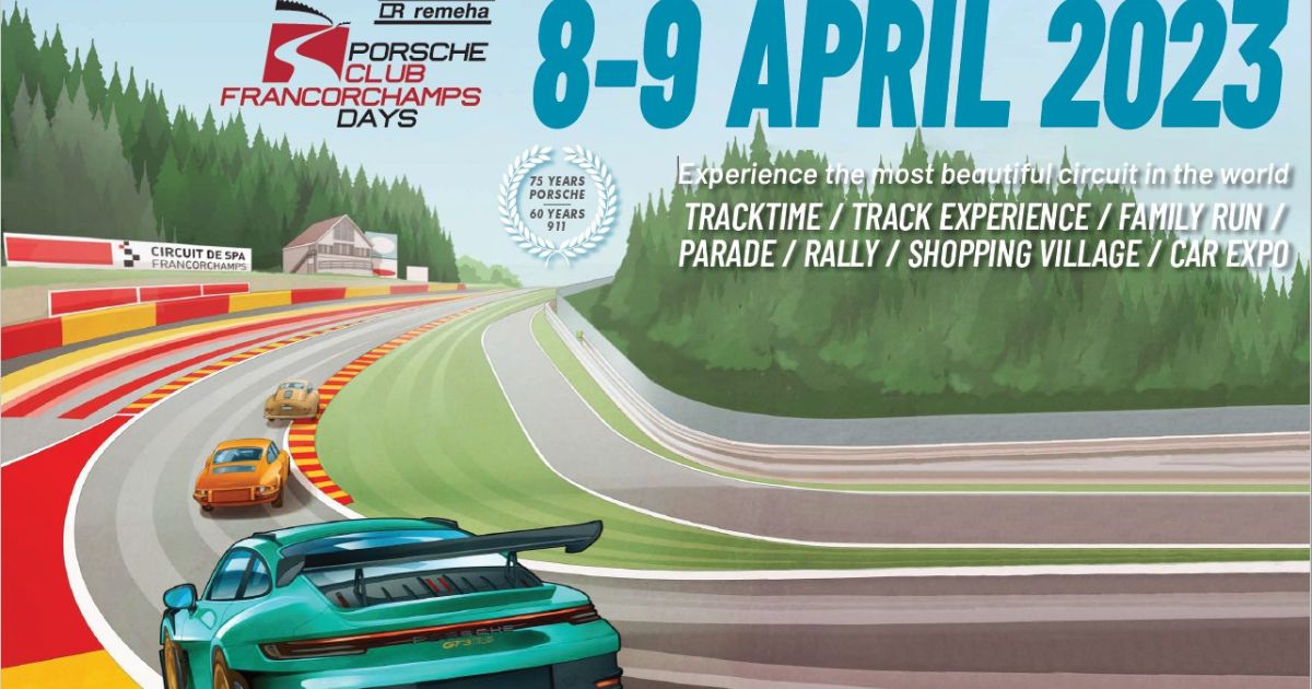 Porsche Club Francorchamps Days 2023