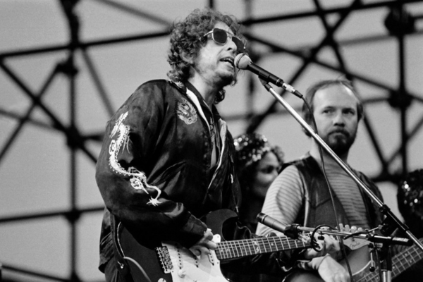 Le portrait de Bob Dylan