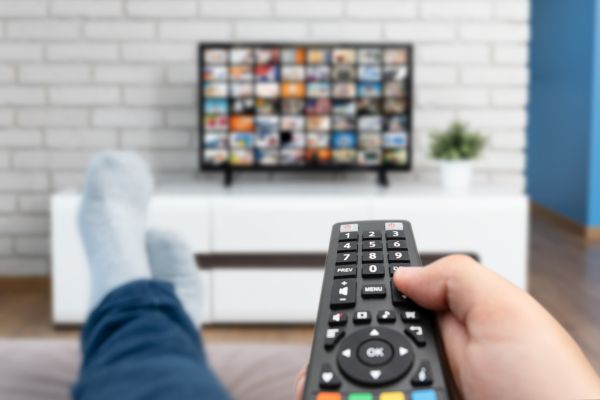 télévision panique dans l'oreillette