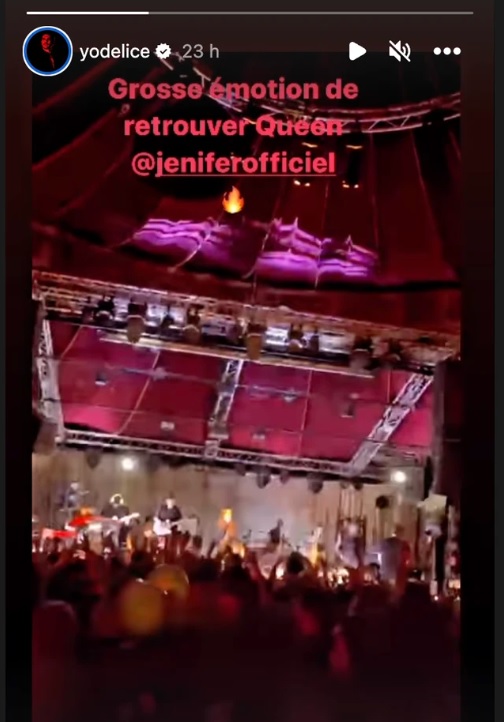 Capture d'écran story Yodelice