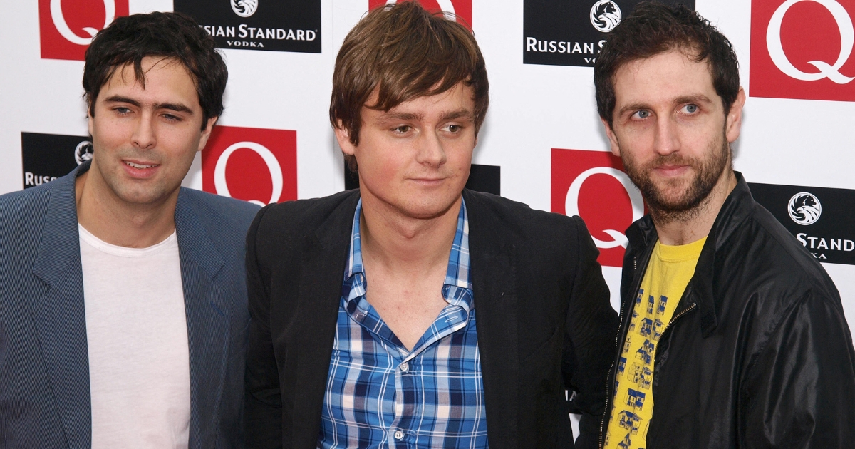 Le groupe Keane lors des Q music awards à Londres