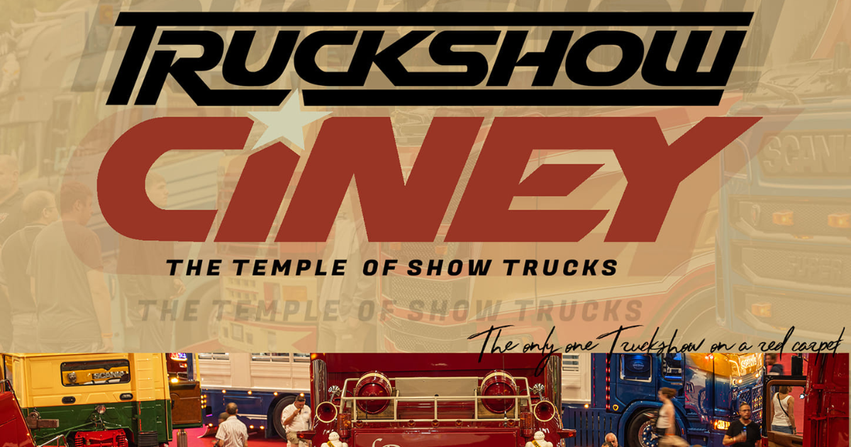 Truckshow au Ciney Expo ce 15 et 16 avril 2024