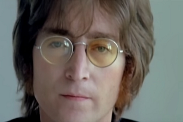 Capture d'écran d'"Imagine" de John Lennon