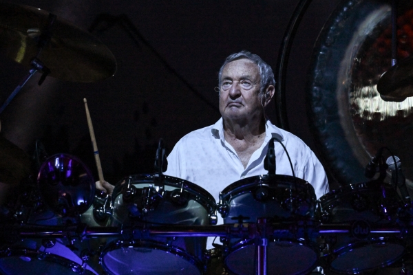 Nick Mason, ex Pink Floyd, en concert à Rome