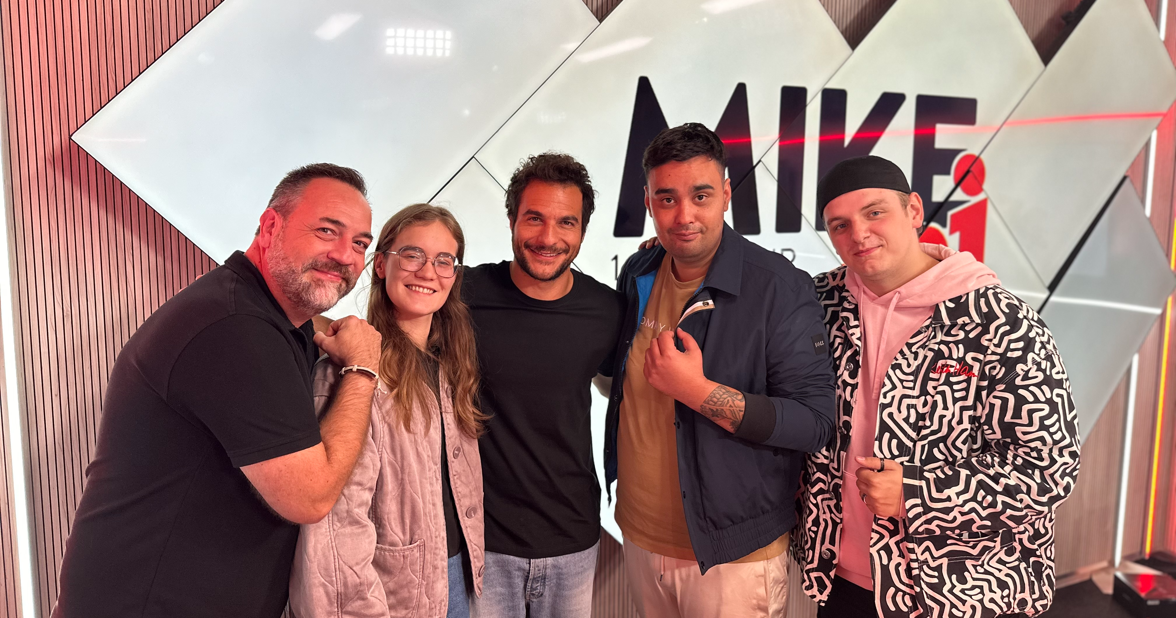 Mike sur NRJ avec Amir
