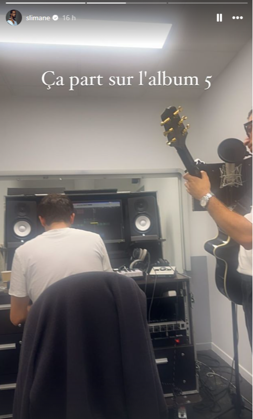 Slimane en studio