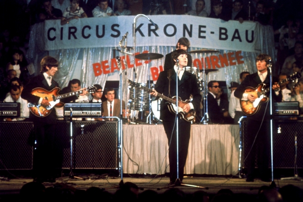 Les Beatles en concert à Munich