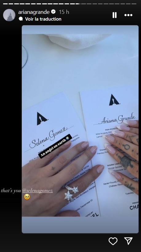 Ariana Grande golden globes nomination